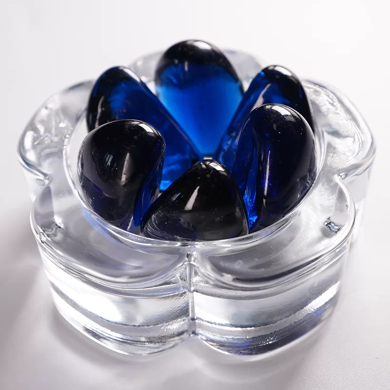 Pietra di anacardi in vetro, perle piatte di vetro utilizzate per la decorazione