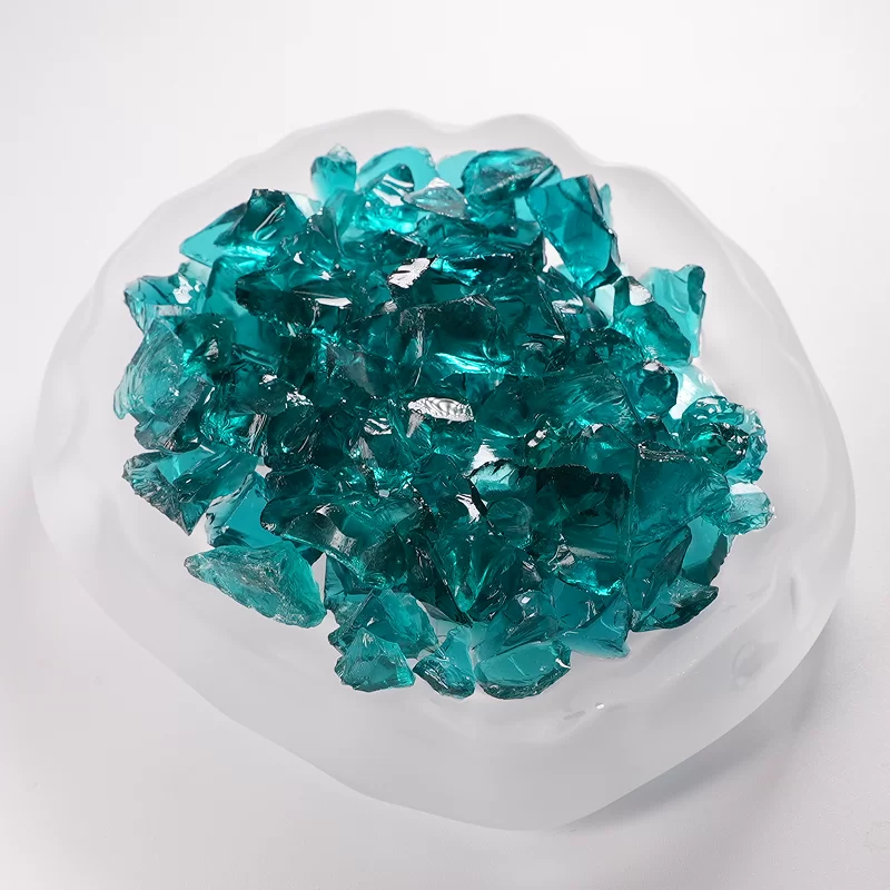 Sabbia di vetro colorato per terrazzo