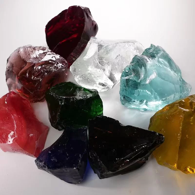 Sabbia di vetro colorato per terrazzo