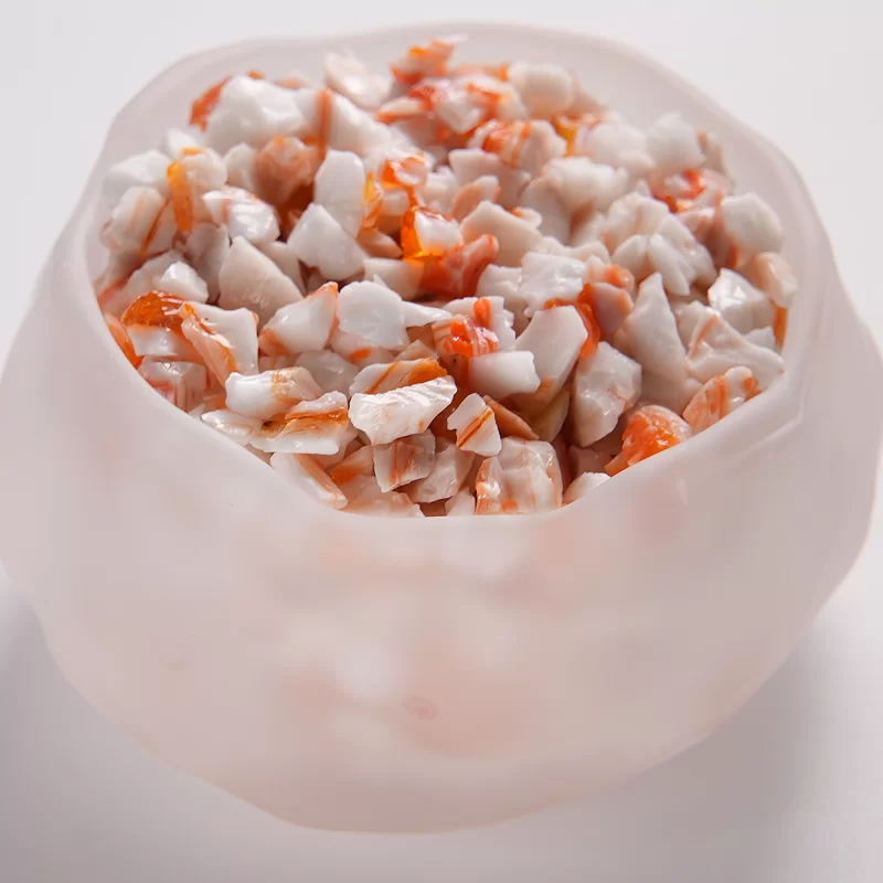 Sabbia di vetro colorato per terrazzo