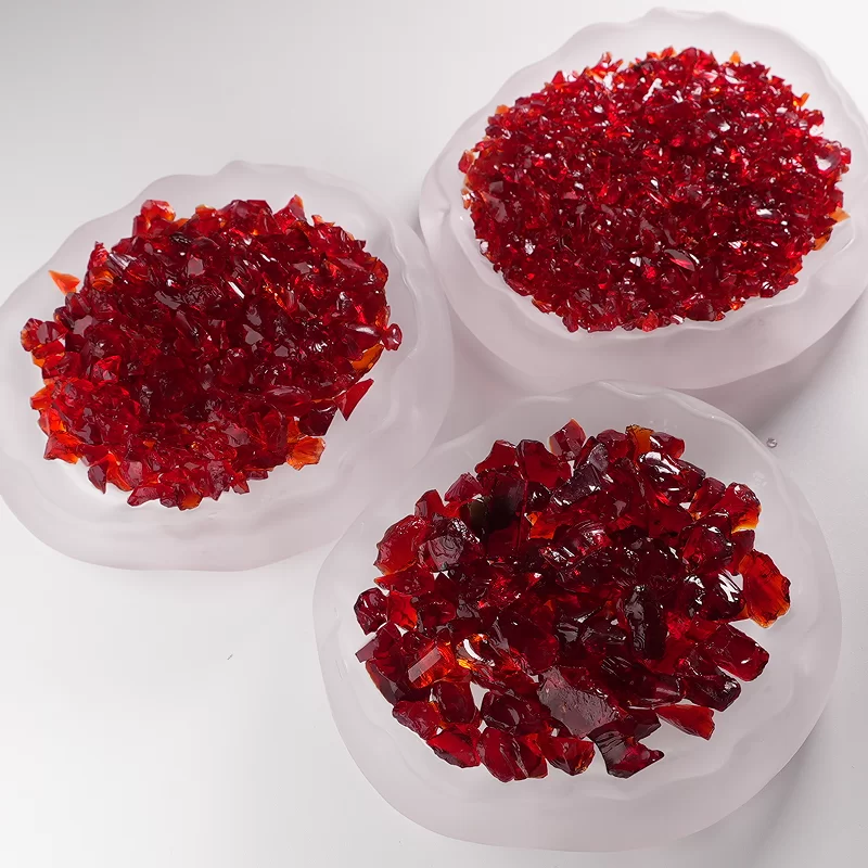 Sabbia di vetro colorato per terrazzo